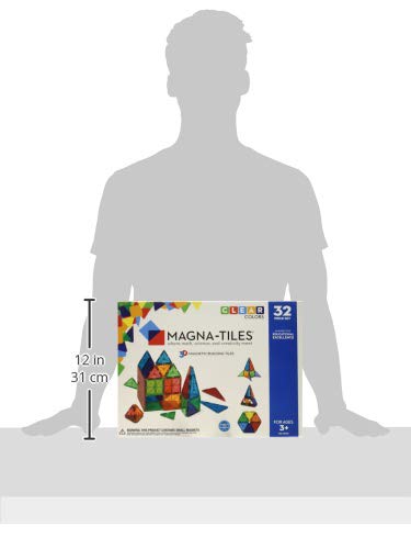 MAGNA-TILES Classic 32-Piece Magnetic Set