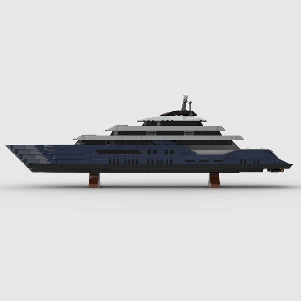 16,185-Piece Luxury Yacht Building Block Set