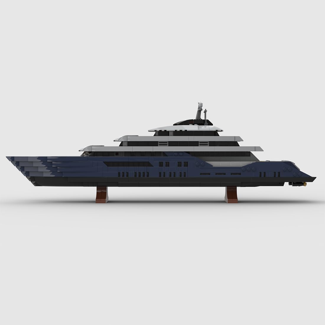 16,185-Piece Luxury Yacht Building Block Set