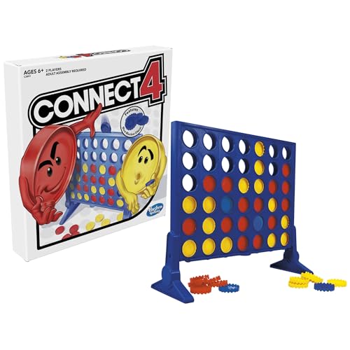 Connect 4 Strategy Board Game with Blocker Disc