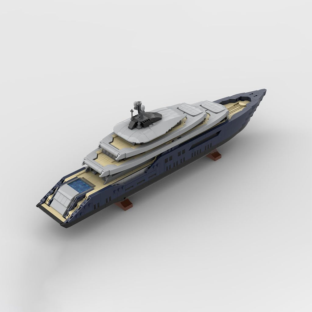 16,185-Piece Luxury Yacht Building Block Set