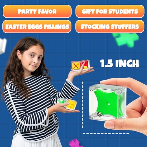 1,440-Pack Mini 3D Maze Puzzle Cubes