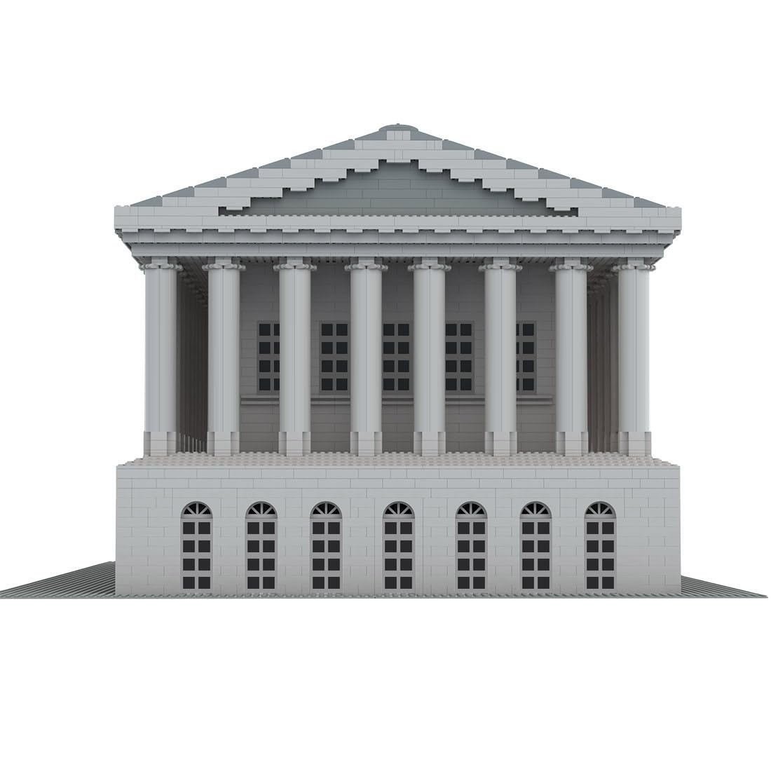 10,098-Piece Modular Library Building Block Set