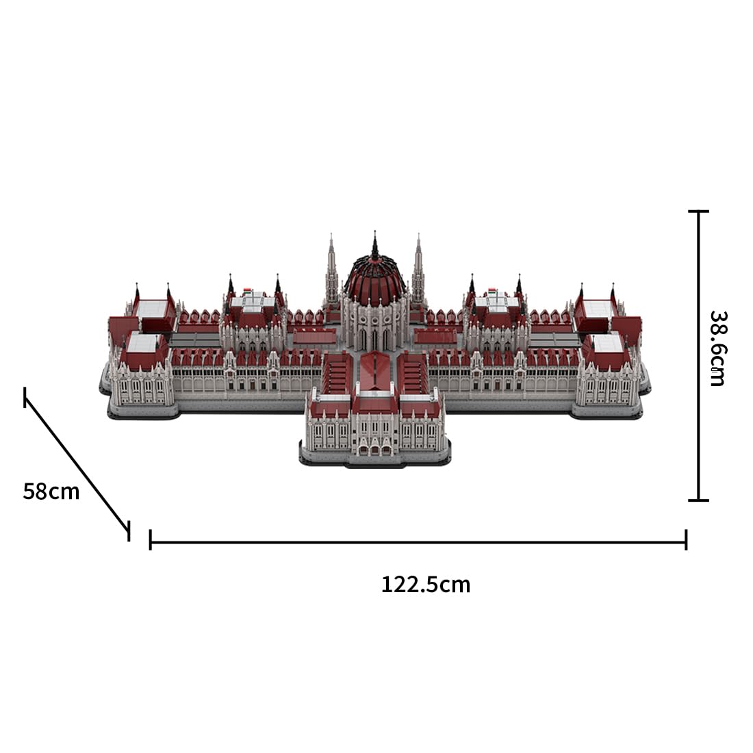19,120-Piece Hungarian Parliament Building Set