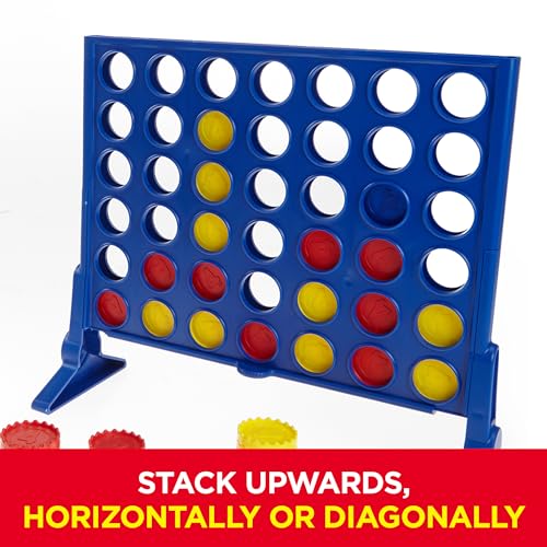 Connect 4 Strategy Board Game with Blocker Disc