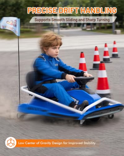 24V 300W Brushless Electric Drift Kart