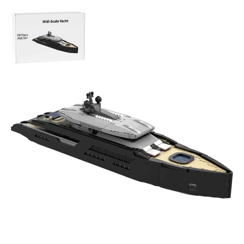 16,185-Piece Luxury Yacht Building Block Set