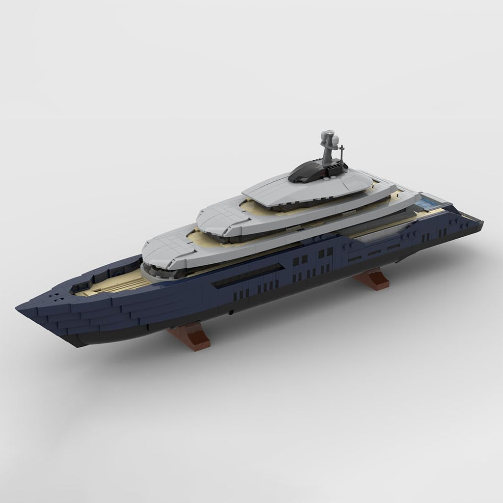16,185-Piece Luxury Yacht Building Block Set