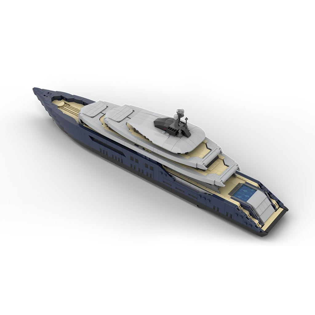 16,185-Piece Luxury Yacht Building Block Set