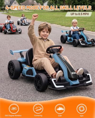 24V Dual-Motor Electric Drift Go-Kart