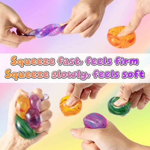 4-Pack Slow-Rising Squishy Stress Cubes