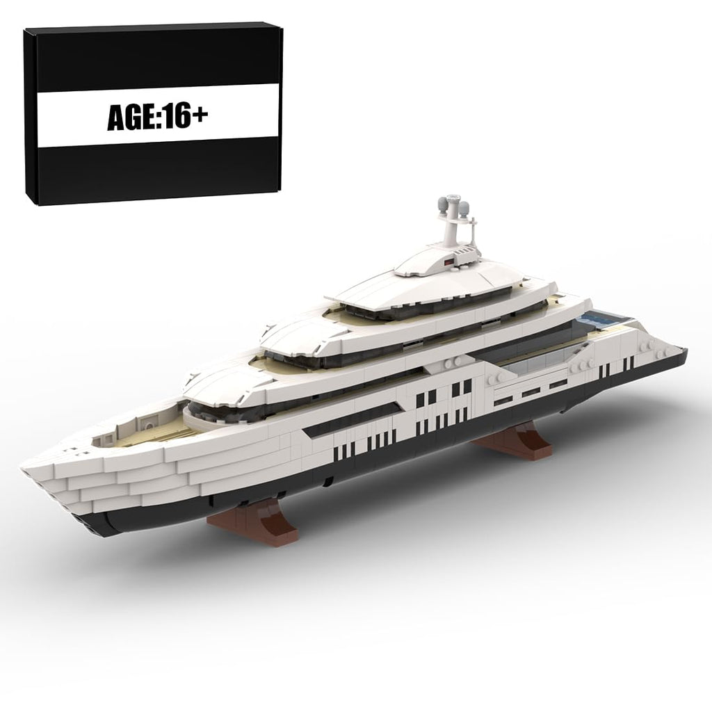 16,185-Piece Luxury Yacht Building Block Set