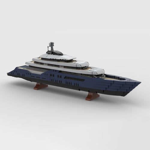 16,185-Piece Luxury Yacht Building Block Set