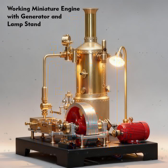 Retrol SE-03 Working Steam Engine Model Kit