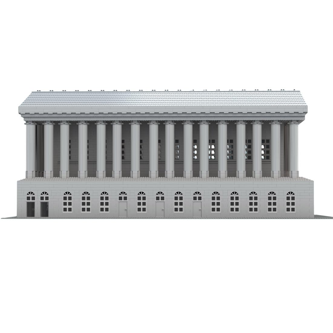 10,098-Piece Modular Library Building Block Set