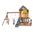 SunSwell Wooden Backyard Swing and Play Set