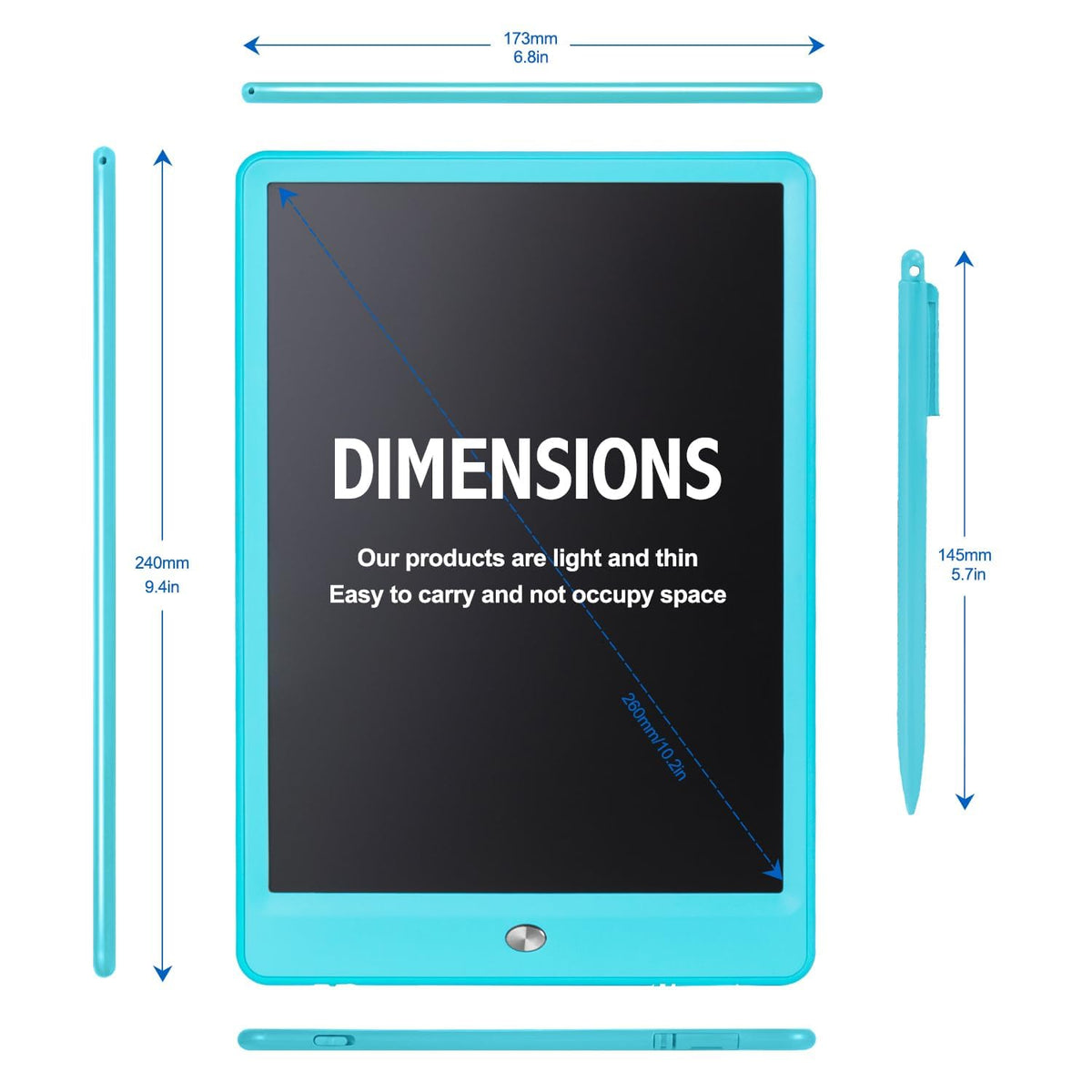 2-Pack 8.5-Inch LCD Writing Tablets