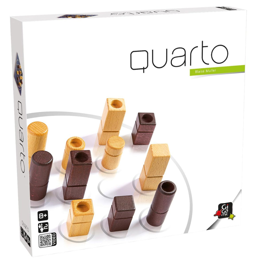 Quarto Classic Wooden Strategy Game