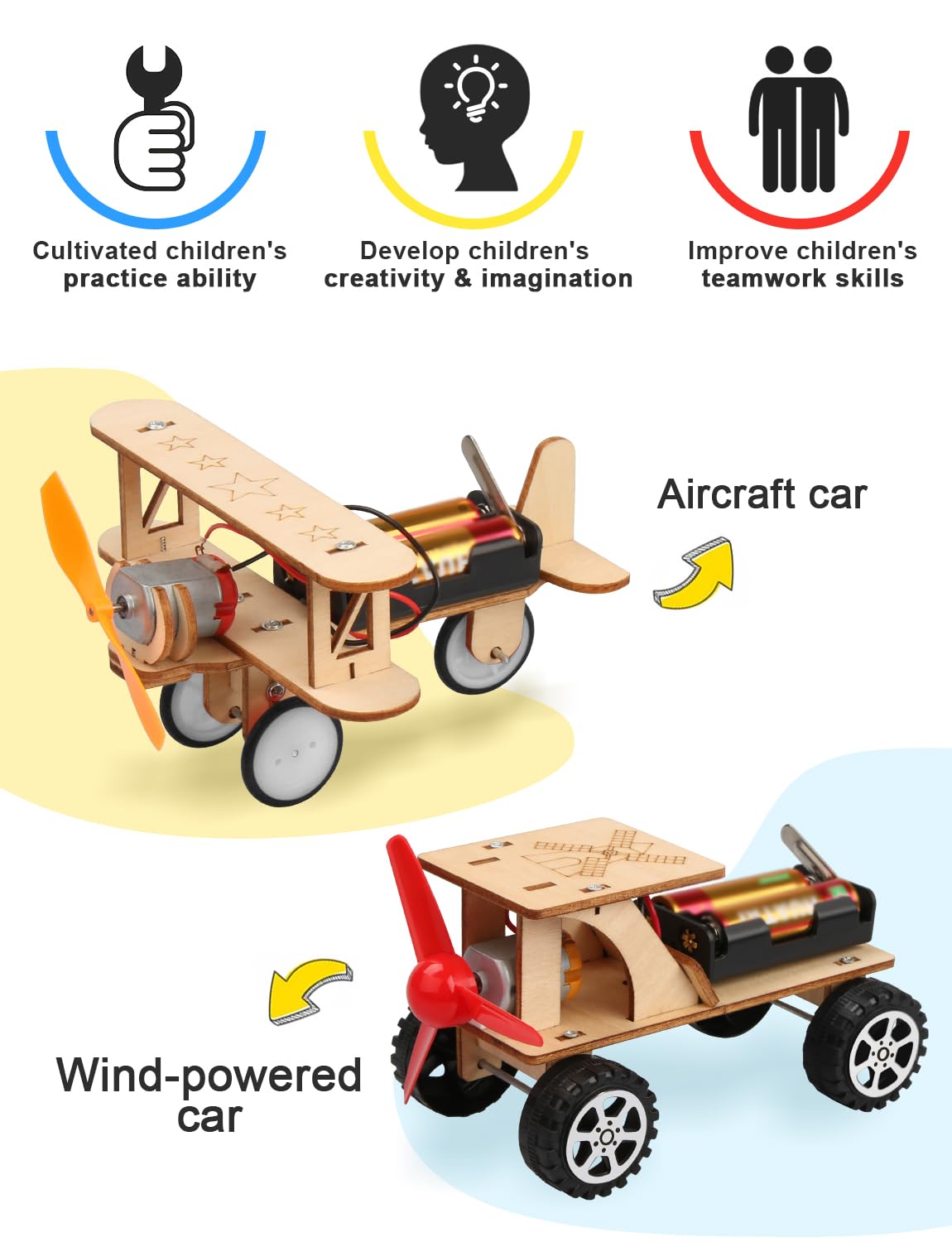 Poraxy 5-in-1 Motorized STEM Model Kit