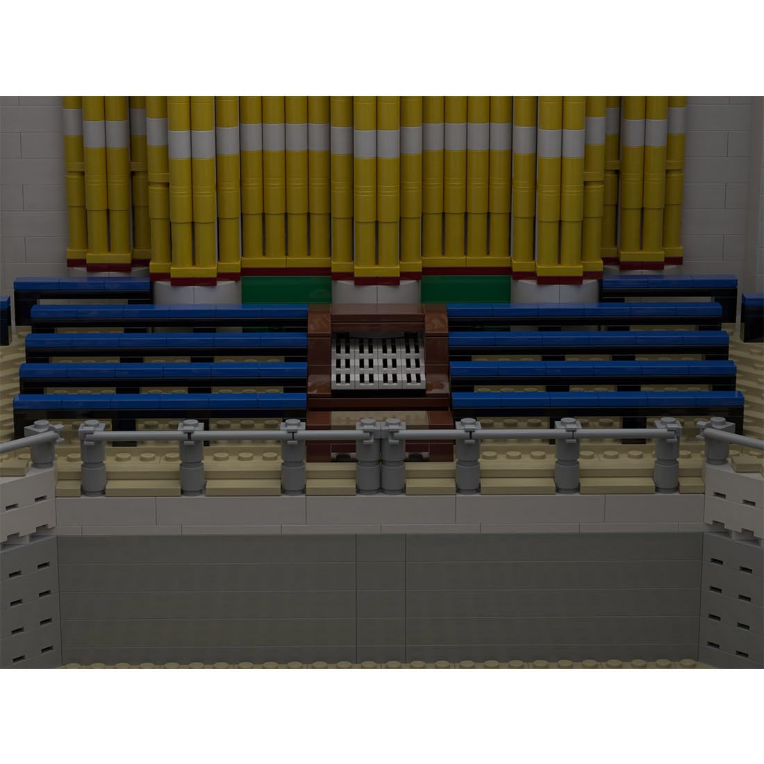 10,098-Piece Modular Library Building Block Set