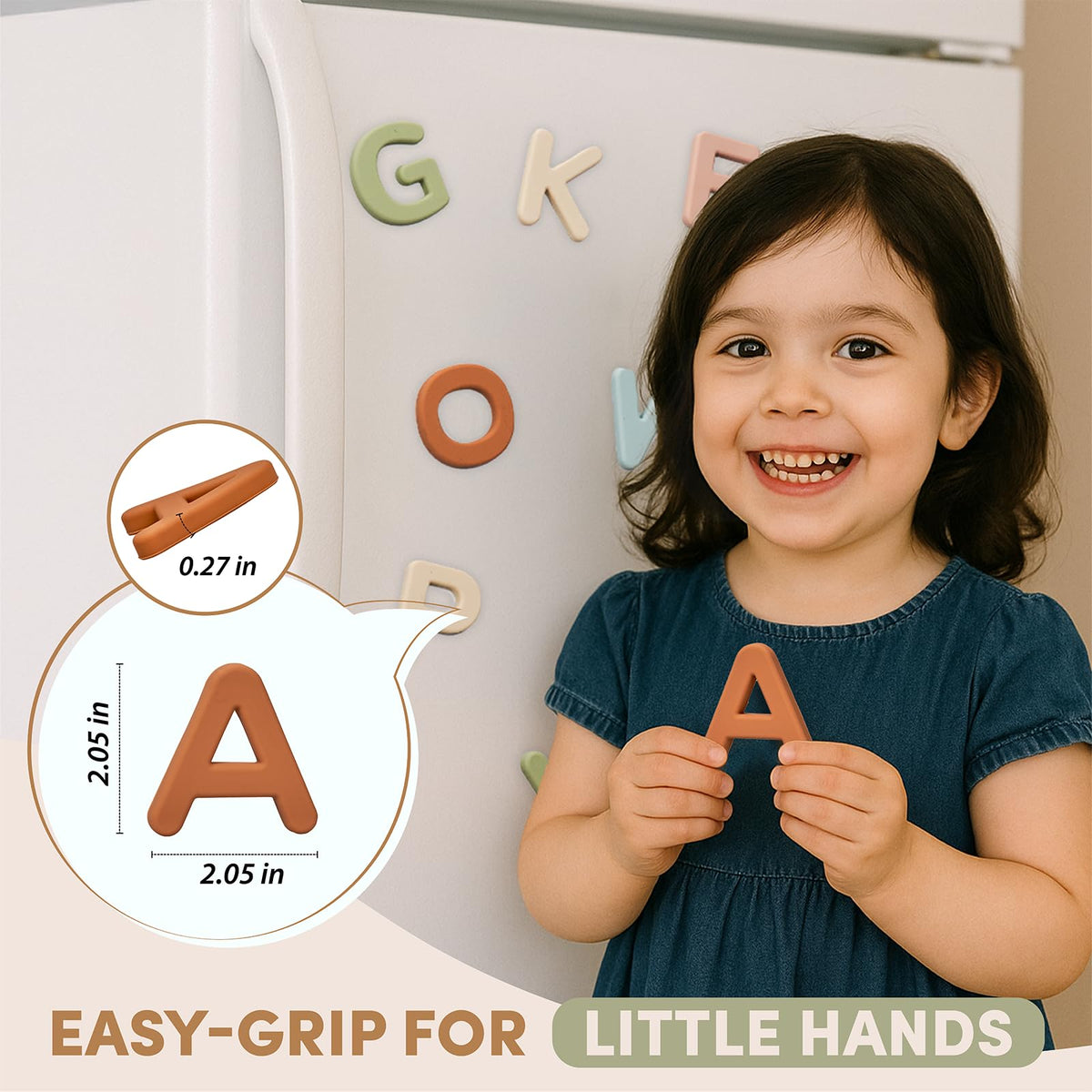 JoyCat Magnetic Alphabet and Number Learning Set