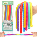 8-Pack Textured Stretchy Sensory Strings