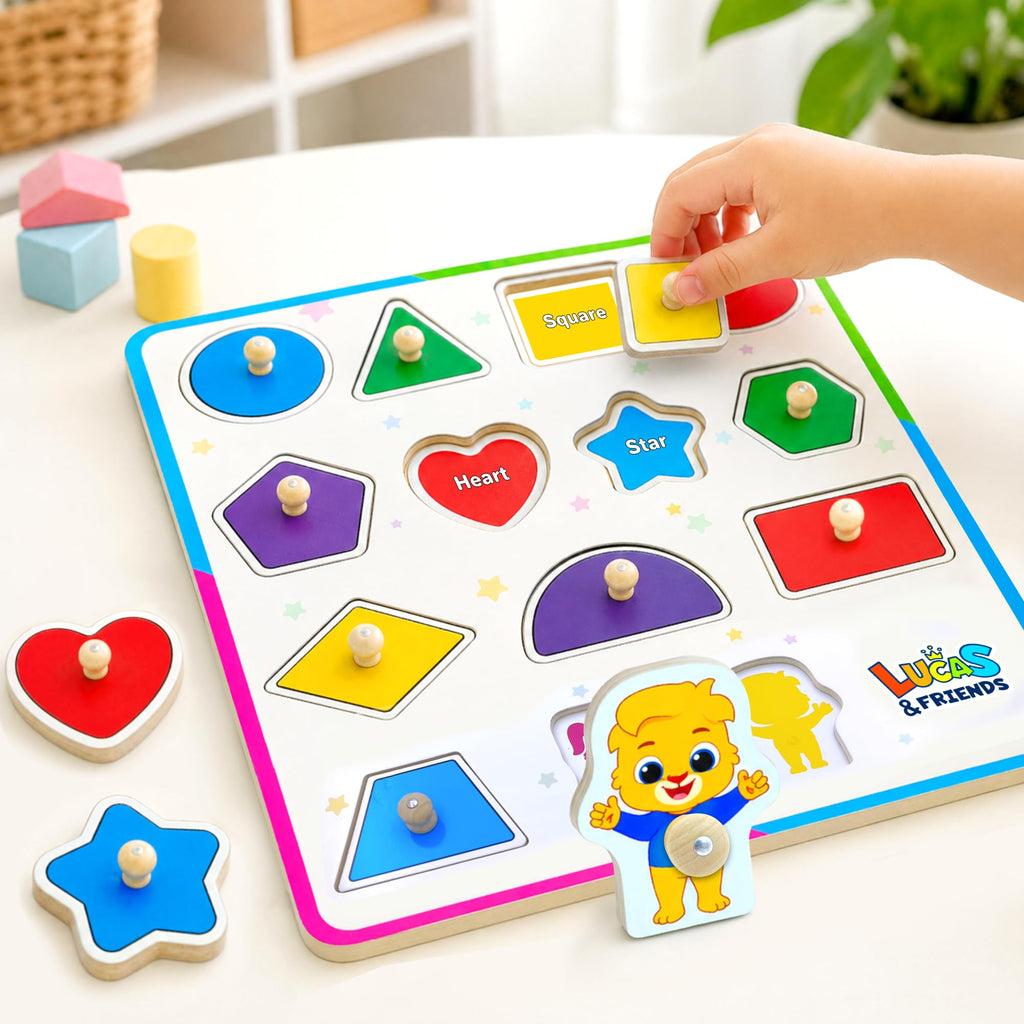 5-in-1 Wooden Alphabet and Math Learning Bundle