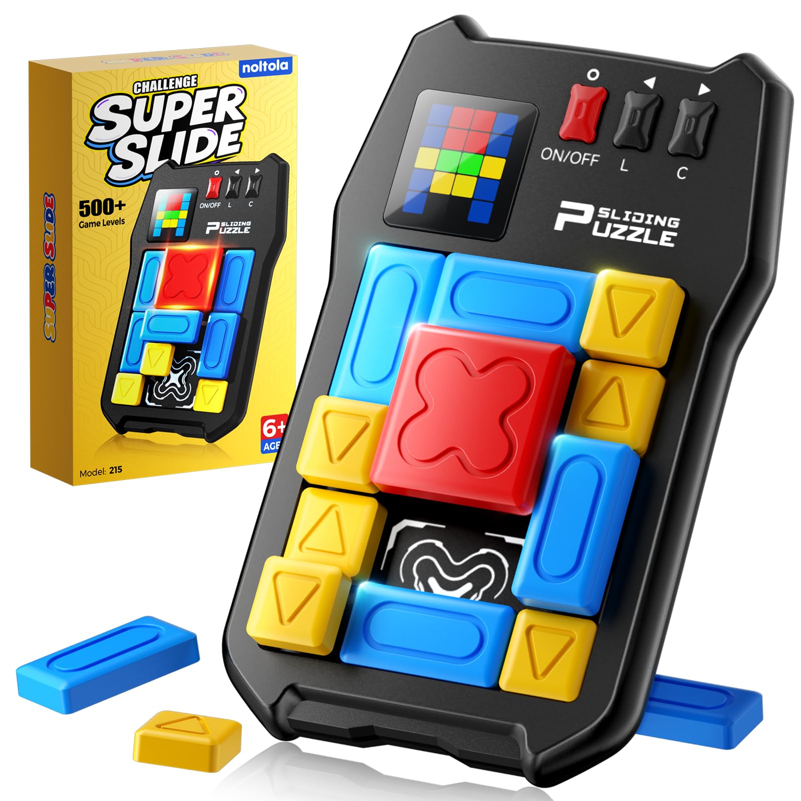 Super Slide 500-Challenge Logic Puzzle Game