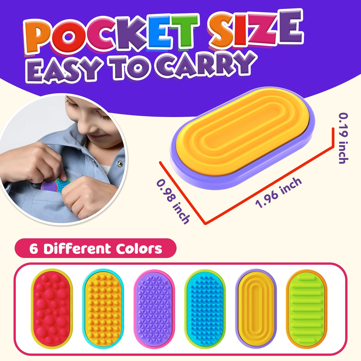 Magnetic Slider Sensory Fidget Set