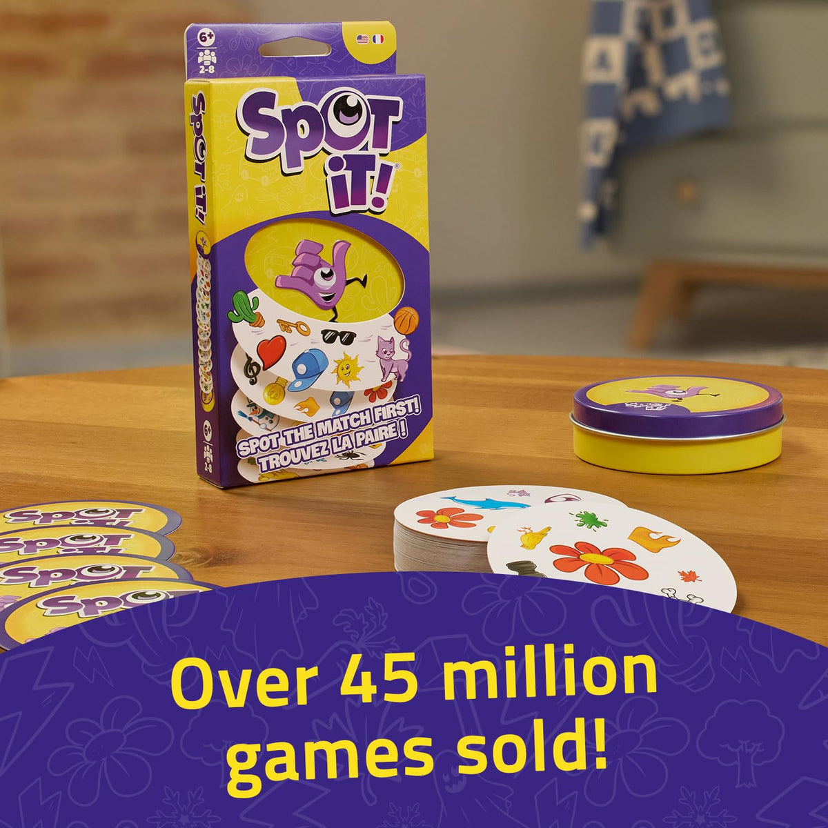 Spot It! Classic 5-in-1 Card Game