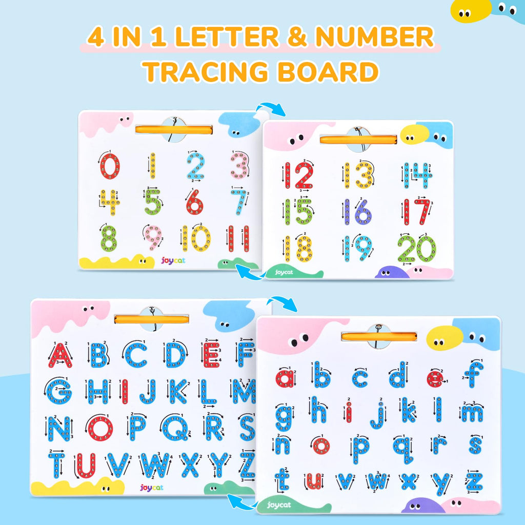 JoyCat Magnetic Alphabet and Number Learning Set