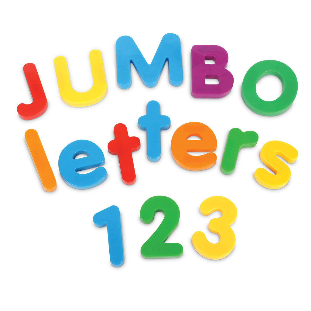 80-Piece Jumbo Magnetic Letters and Numbers