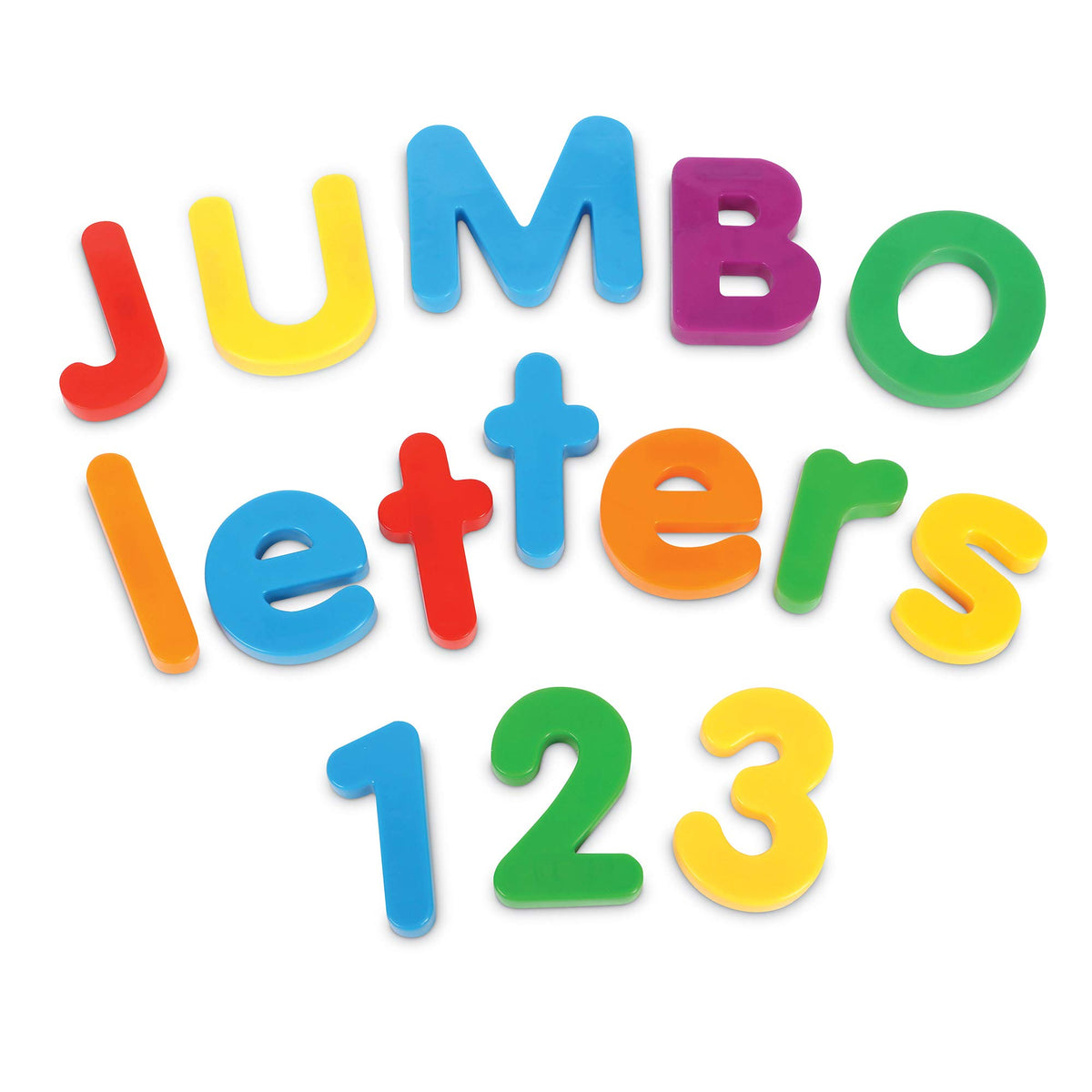 80-Piece Jumbo Magnetic Letters and Numbers