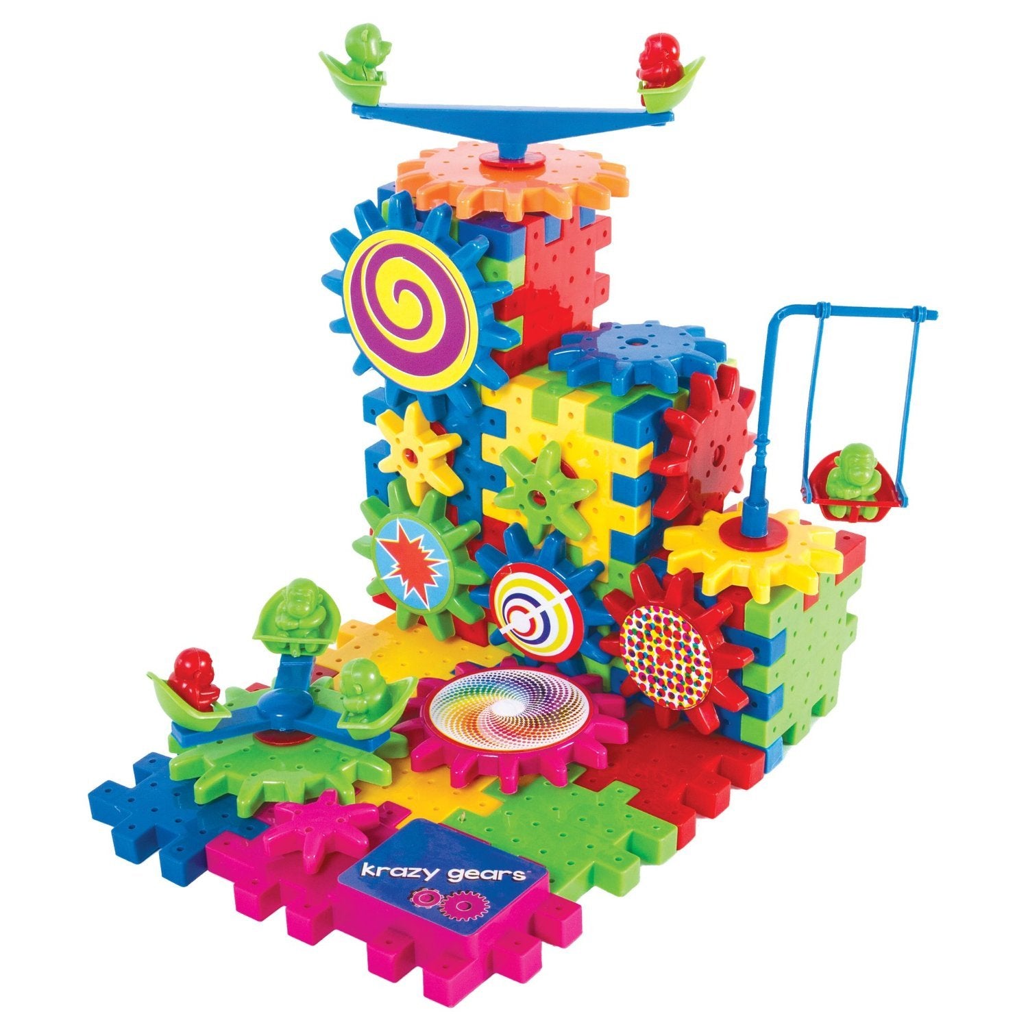 Krazy Gears 81-Piece Motorized Playground Set