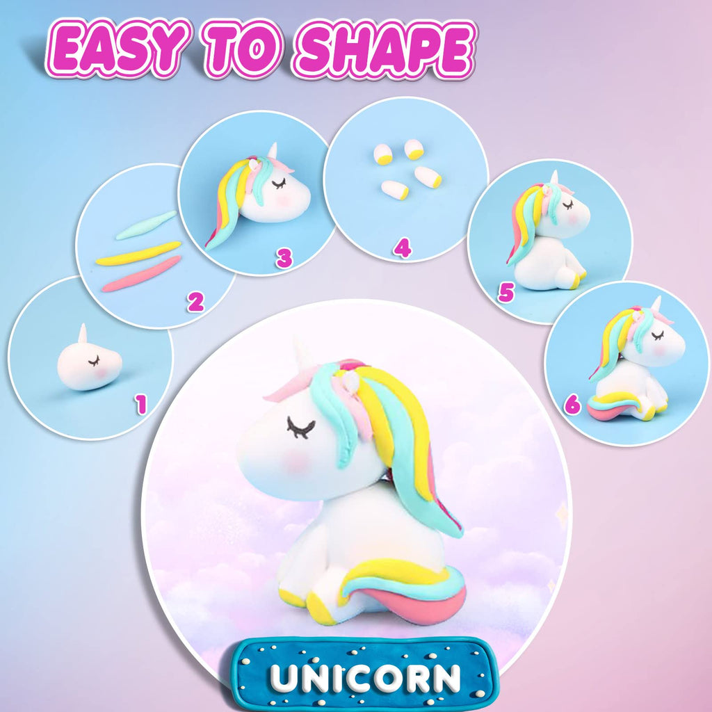 96-Color Air-Dry Modeling Clay Set