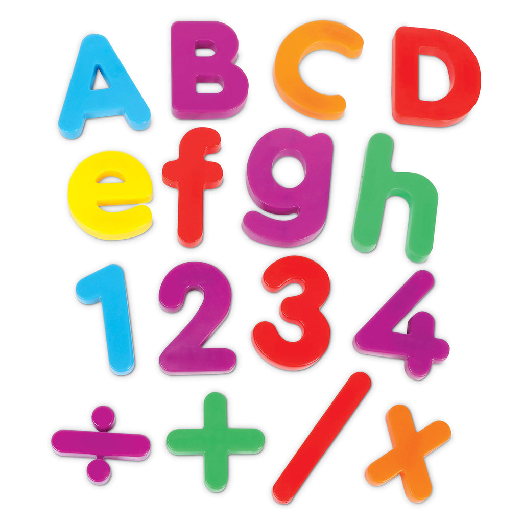 80-Piece Jumbo Magnetic Letters and Numbers