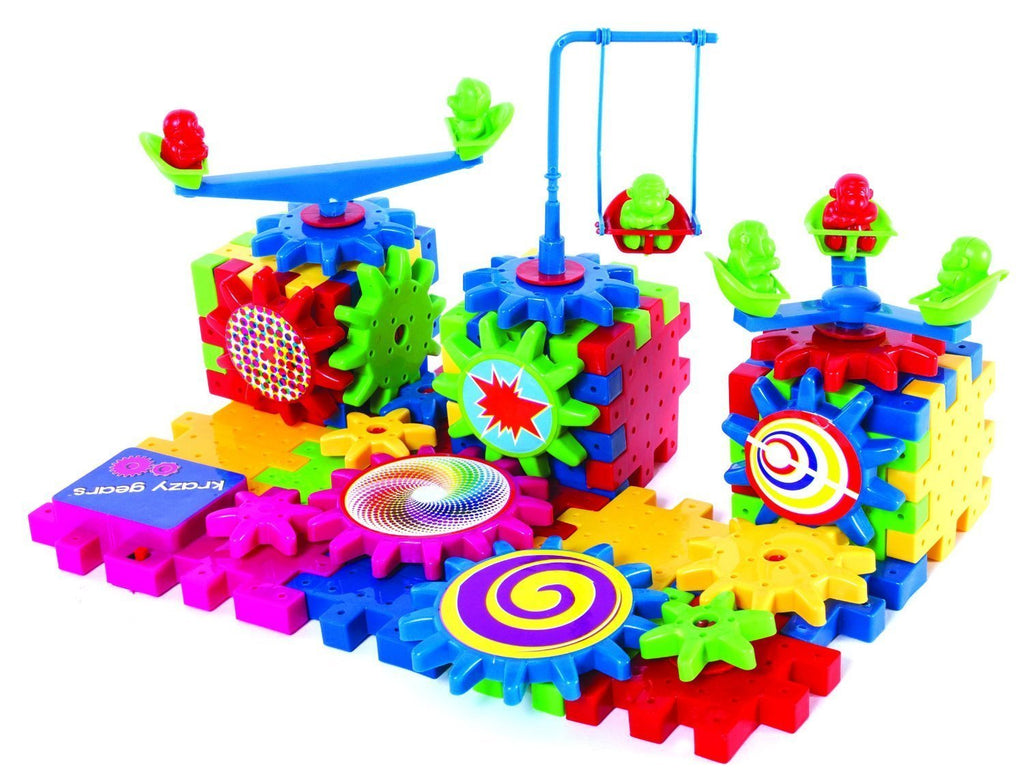 Krazy Gears 81-Piece Motorized Playground Set