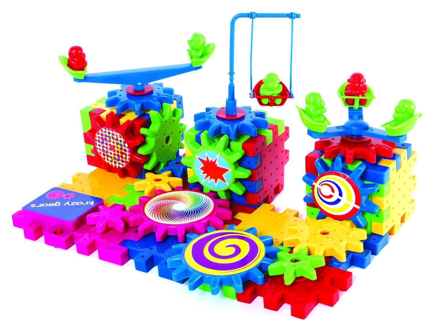 Krazy Gears 81-Piece Motorized Playground Set