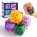4-Pack Slow-Rising Squishy Stress Cubes