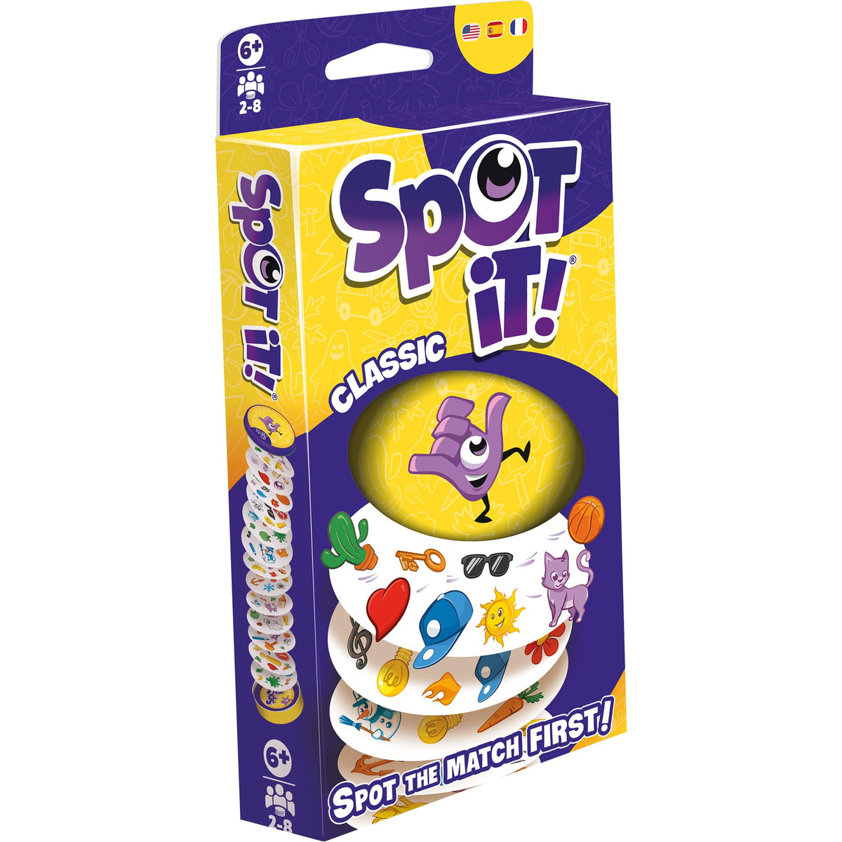 Spot It! Classic 5-in-1 Card Game