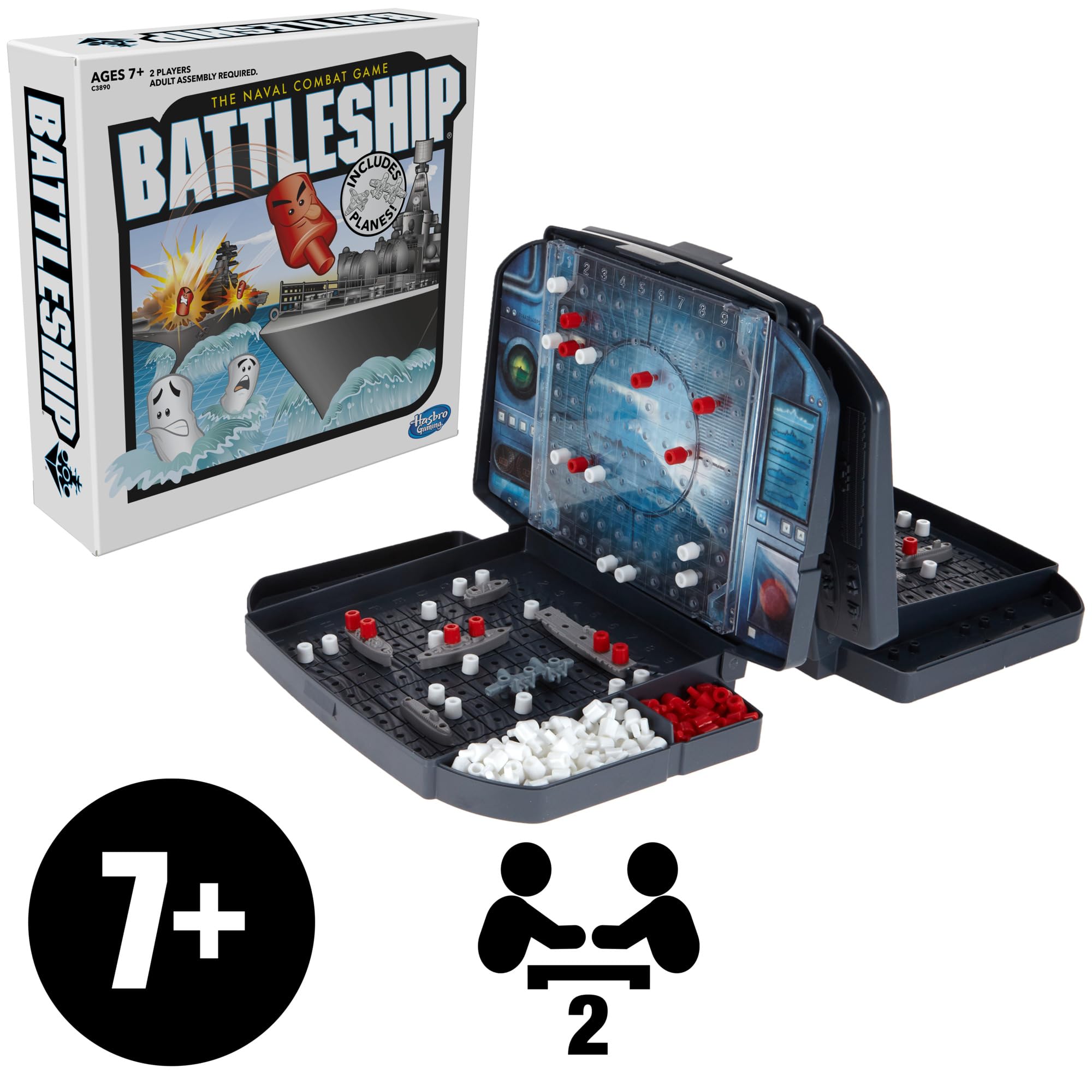 Battleship with Planes Strategy Board Game