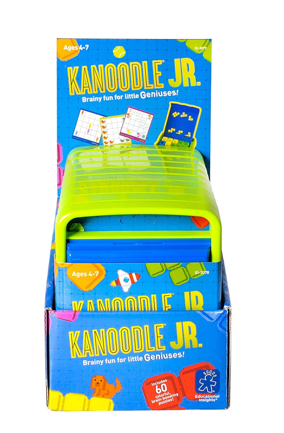 Kanoodle Jr. 60-Challenge Logic Puzzle Game