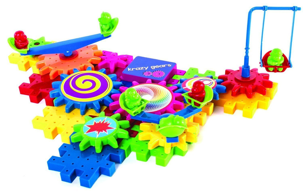 Krazy Gears 81-Piece Motorized Playground Set