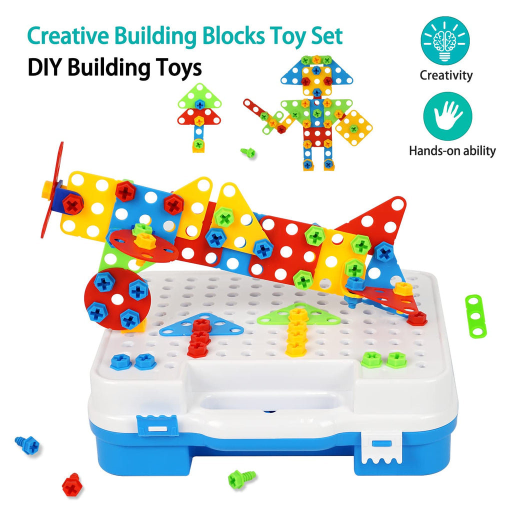 280-Piece Motorized Gear Building Set