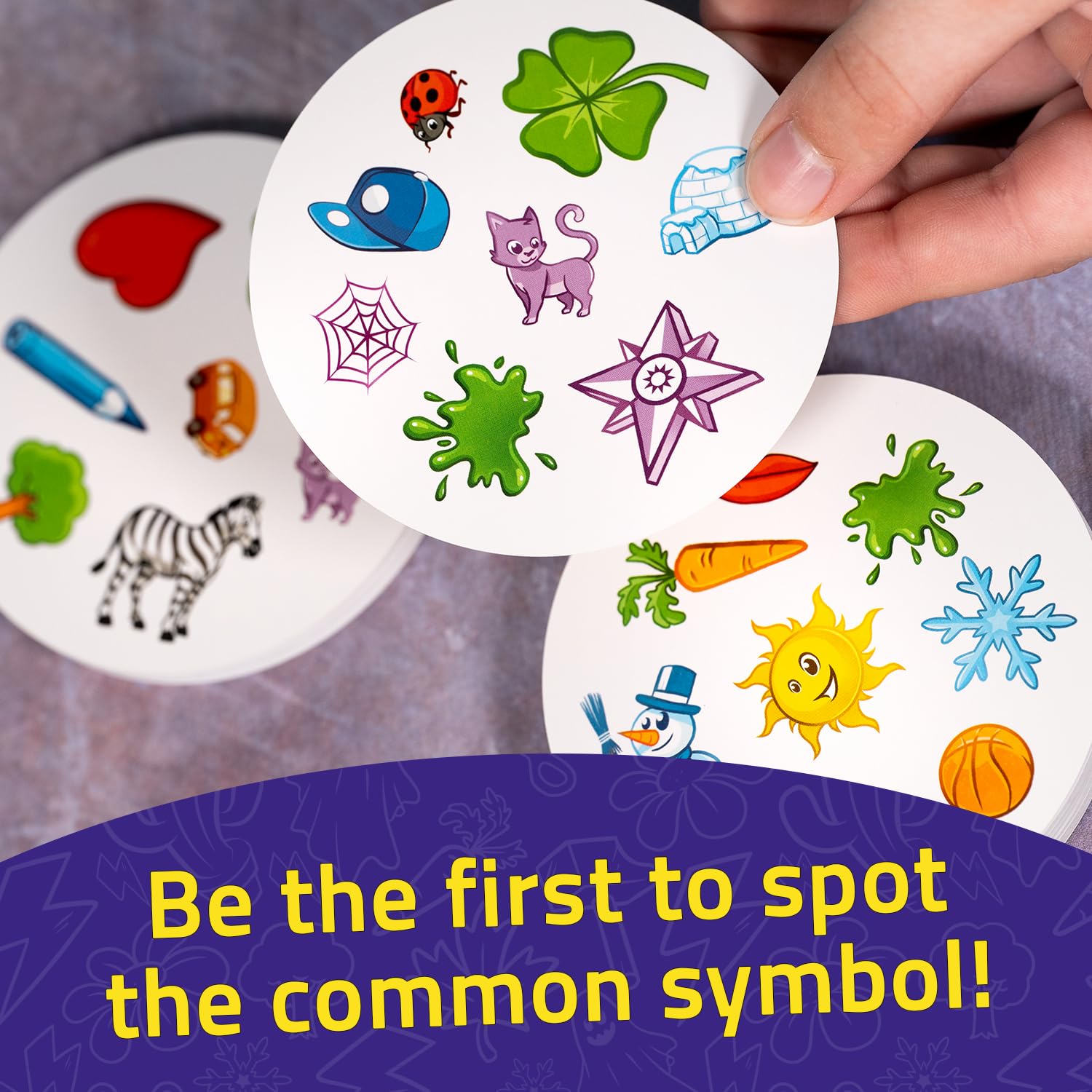 Spot It! Classic 5-in-1 Card Game