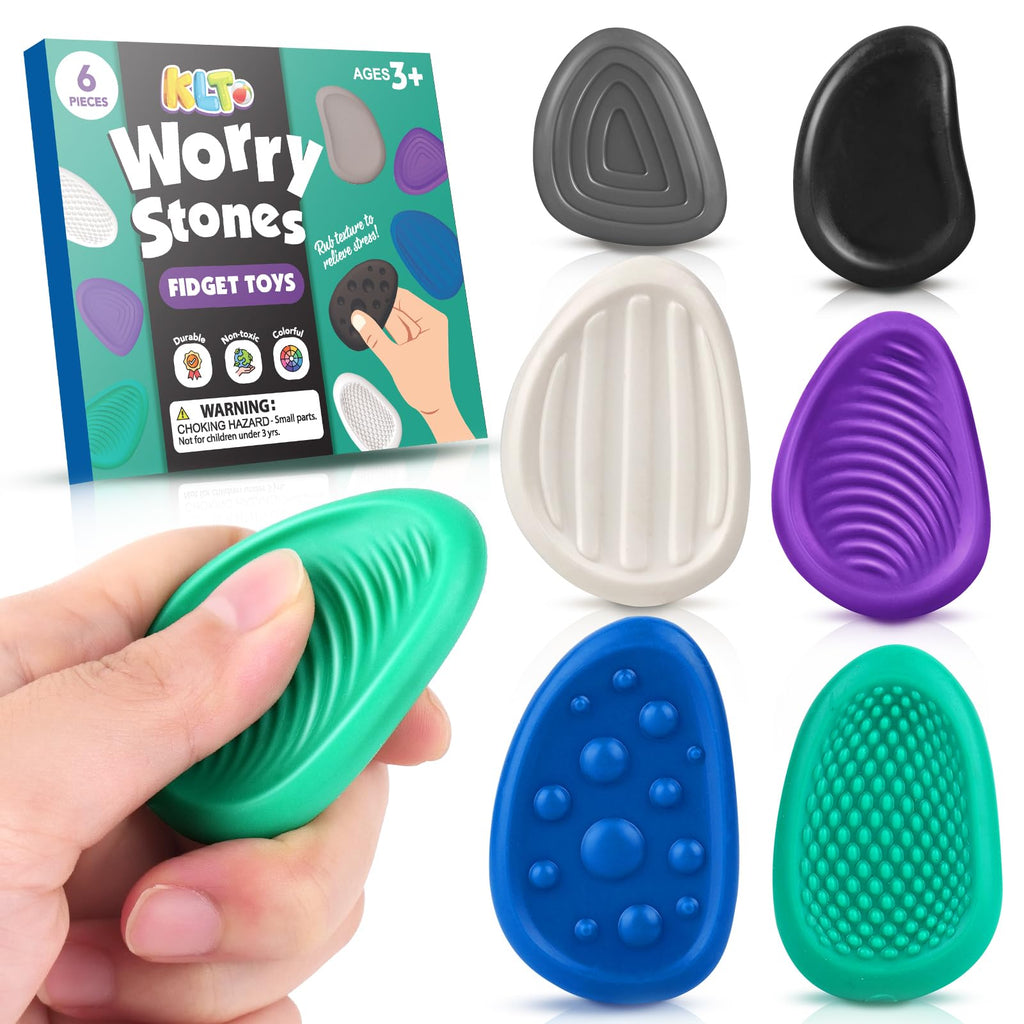 Worry Stone Sensory Fidget Set