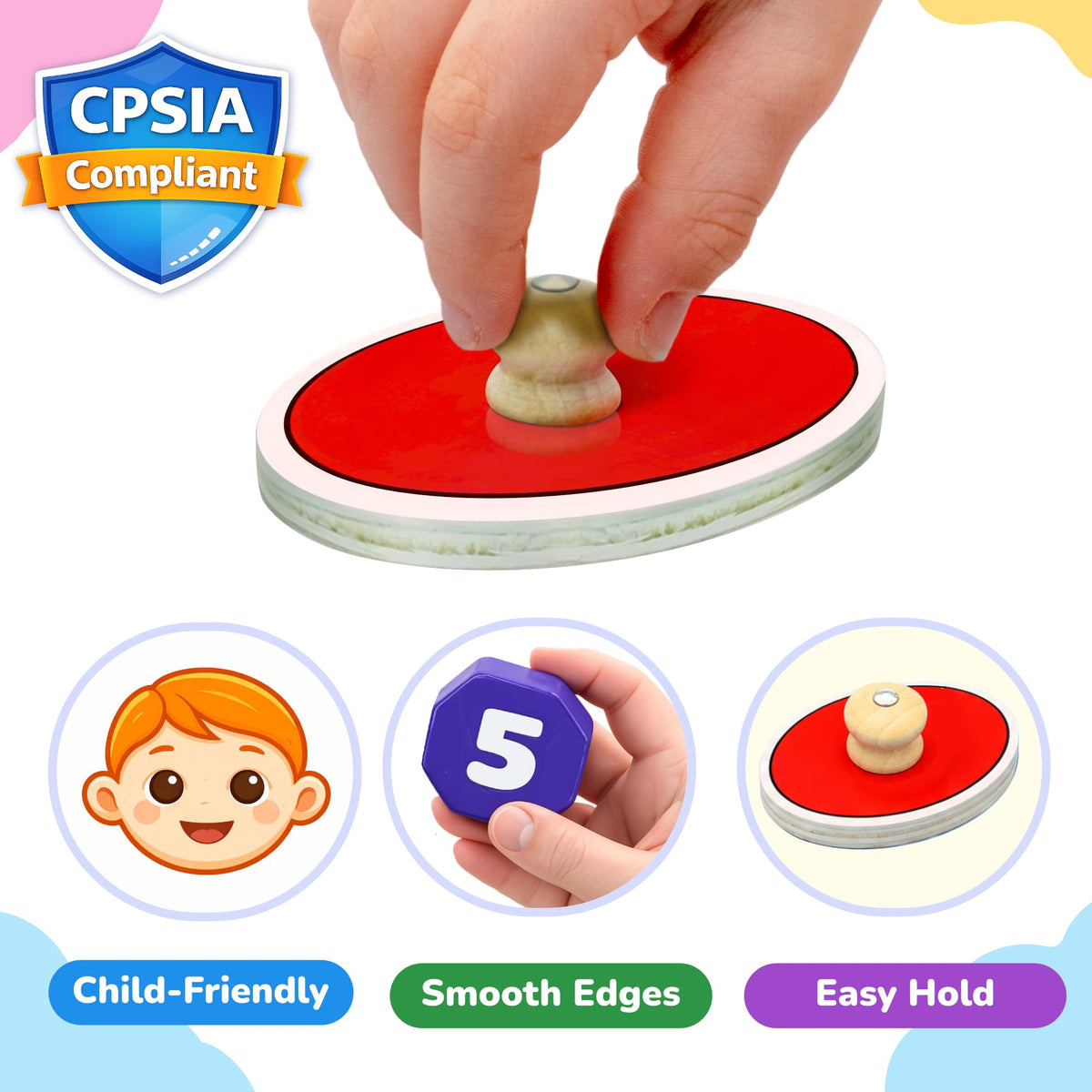 5-in-1 Wooden Alphabet and Math Learning Bundle