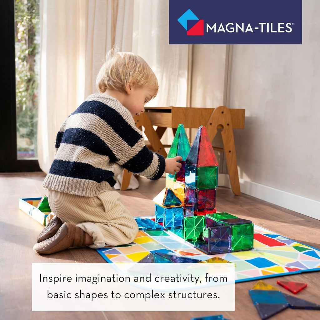 MAGNA-TILES Classic 100-Piece Magnetic Set