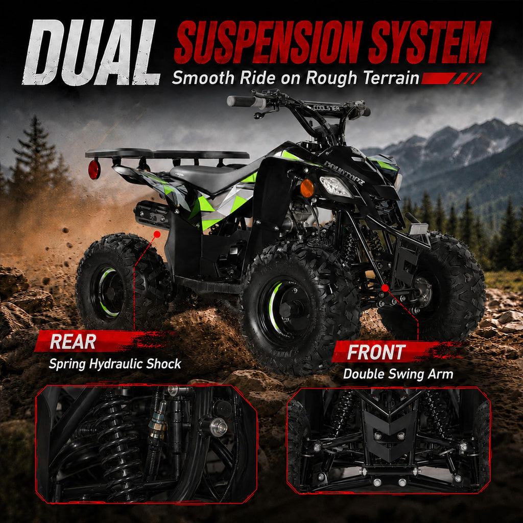 Adult Gas ATV with LED Light