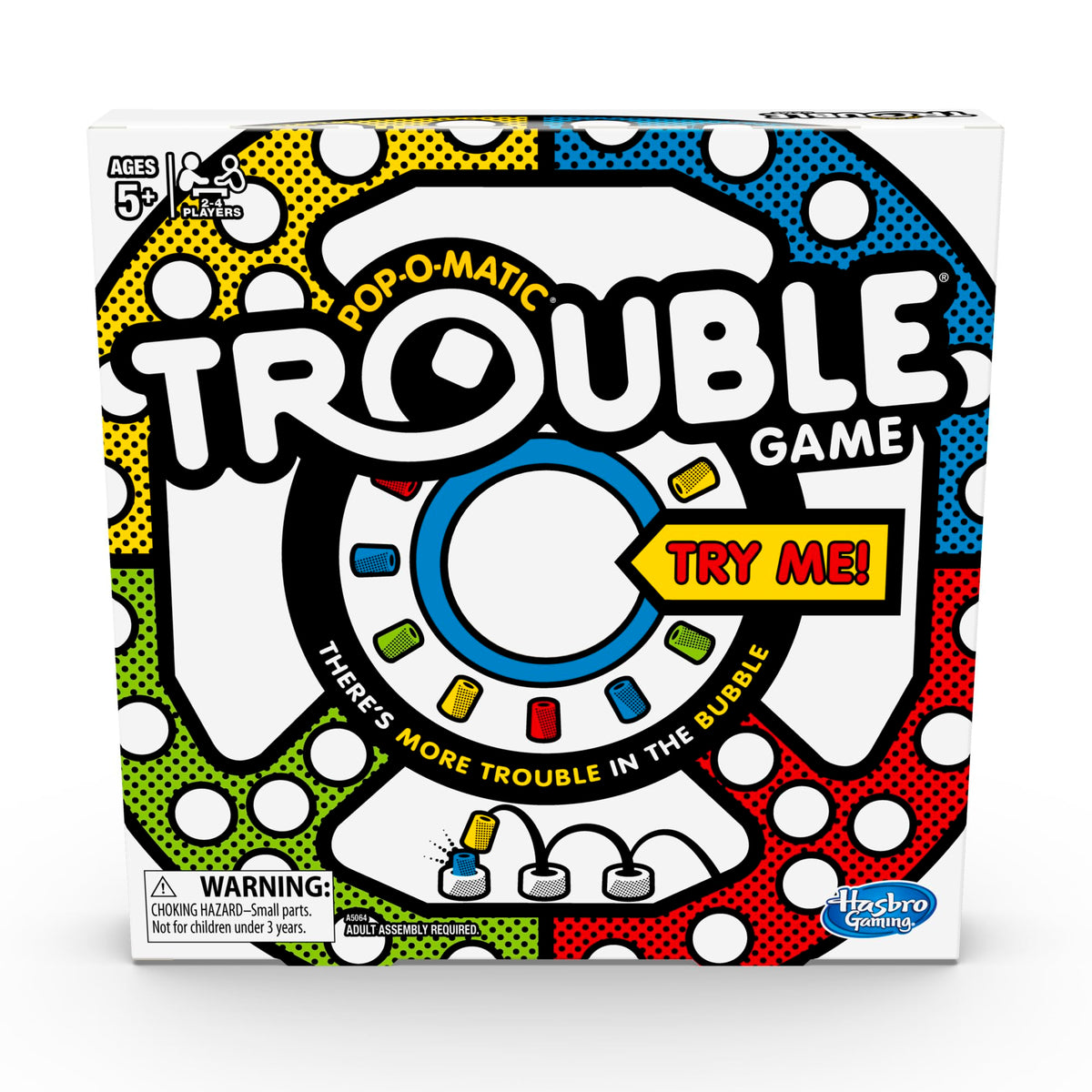 Hasbro Trouble Board Game with Pop-O-Matic